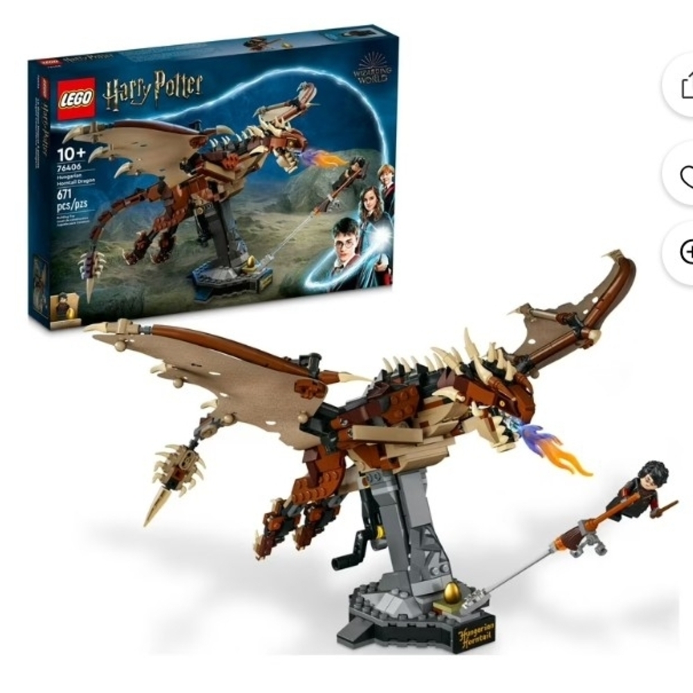LEGO Harry Potter Dragon Adventure Set - USED